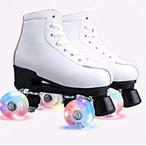 Quad Roller Skates with Light Up Wheels!